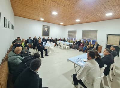 BELEDİYE BAŞKANIMIZ SAYIN ERTUNÇ GÜNGÖR SARIYAR MAHALLEMİZDEKİ ÜRETİCİLERLE BİR ARAYA GELDİ
