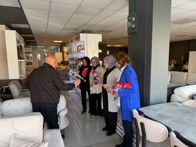 8 MART DÜNYA KADINLAR GÜNÜ VESİLESİYLE İLÇEMİZDE KADINLARIMIZIN KADINLAR GÜNÜ KUTLANDI