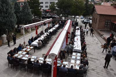 NALLIHAN'DA VE ÇAYIRHAN'DA VATANDAŞLARIMIZLA BAYRAMLAŞMA PROGRAMI DÜZENLENDİ